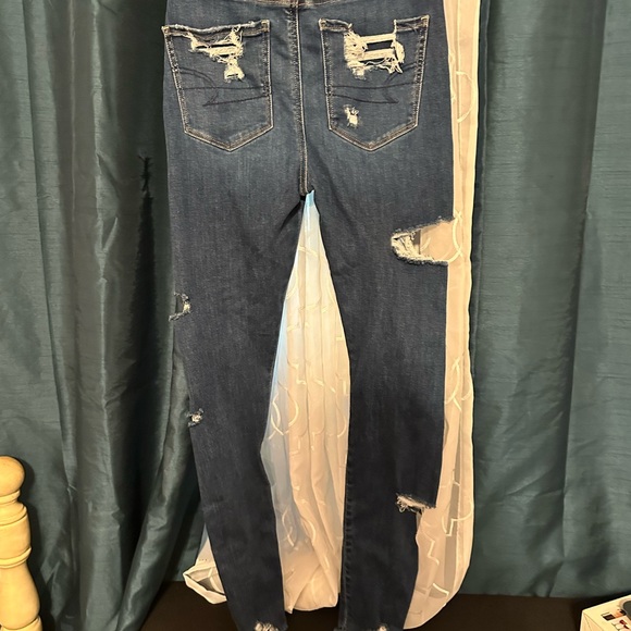 American Eagle Outfitters Blue Denim Jeans - Picture 3 of 4